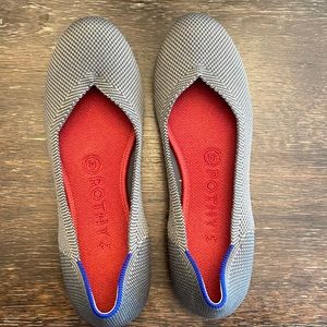 Rothy’s The Flat in Charcoal